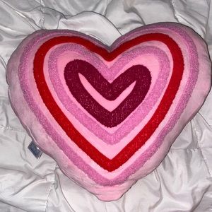 Heart shaped valentines day pillow!